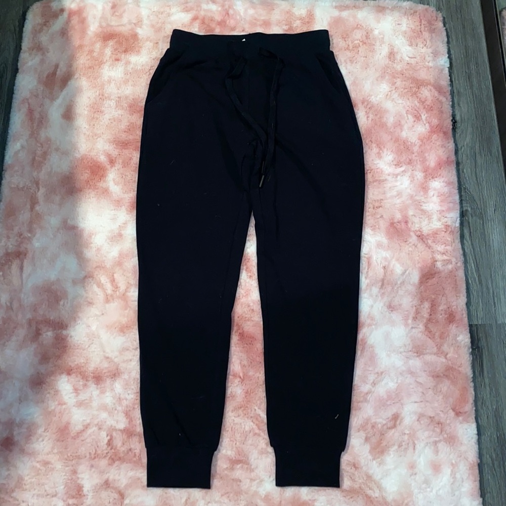 Black jogger sweatpants